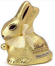 Lindt Easter Bunny White Chocolate 100g (image 1)